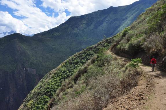 Trecho final da trilha para Choquequirao, no Peru